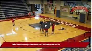 Continuity ball-screen offense