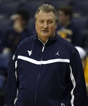 West Virginia Coach Bob Huggins